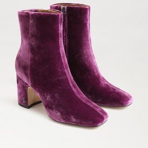 Sam Edelman Velvet Fawn Booties